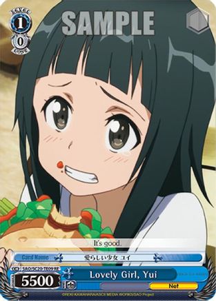 Image of Lovely Girl, Yui (TD) (SAO/SC20-TE09 RE) - Sword Art Online Chronicle Set