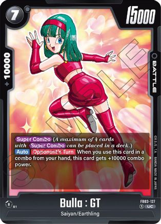 Image of Bulla : GT (FB03-127) - Raging Roar
