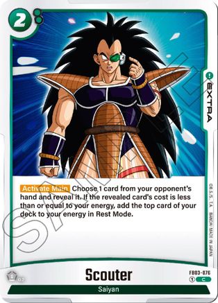 Image of Scouter (FB03-076) - Raging Roar