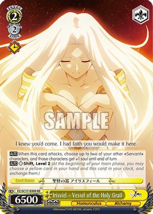 Image of Irisviel - Vessel of the Holy Grail (FZ/SC17-E008 RE) - Fate/Zero Chronicle Set