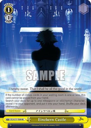 Image of Einzbern Castle (TD) (FZ/SC17-TE09 RE) - Fate/Zero Chronicle Set