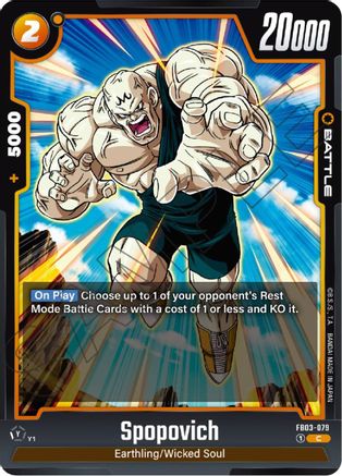 Image of Spopovich (FB03-079) - Raging Roar