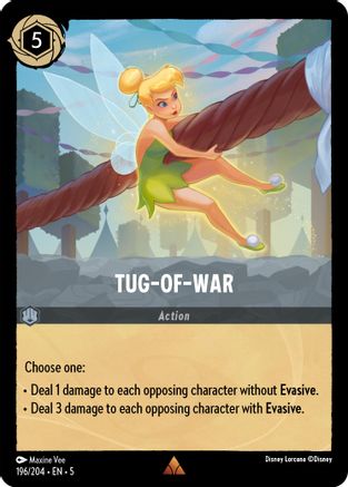 Image of Tug-of-War (196/204) - Shimmering Skies Cold Foil
