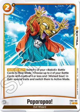 Image of Paparapaa! (FB03-100) - Raging Roar