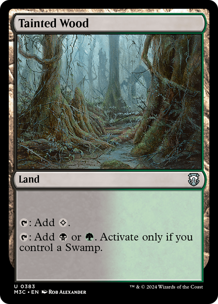 Image of Tainted Wood (M3C-383) - Modern Horizons 3 Commander