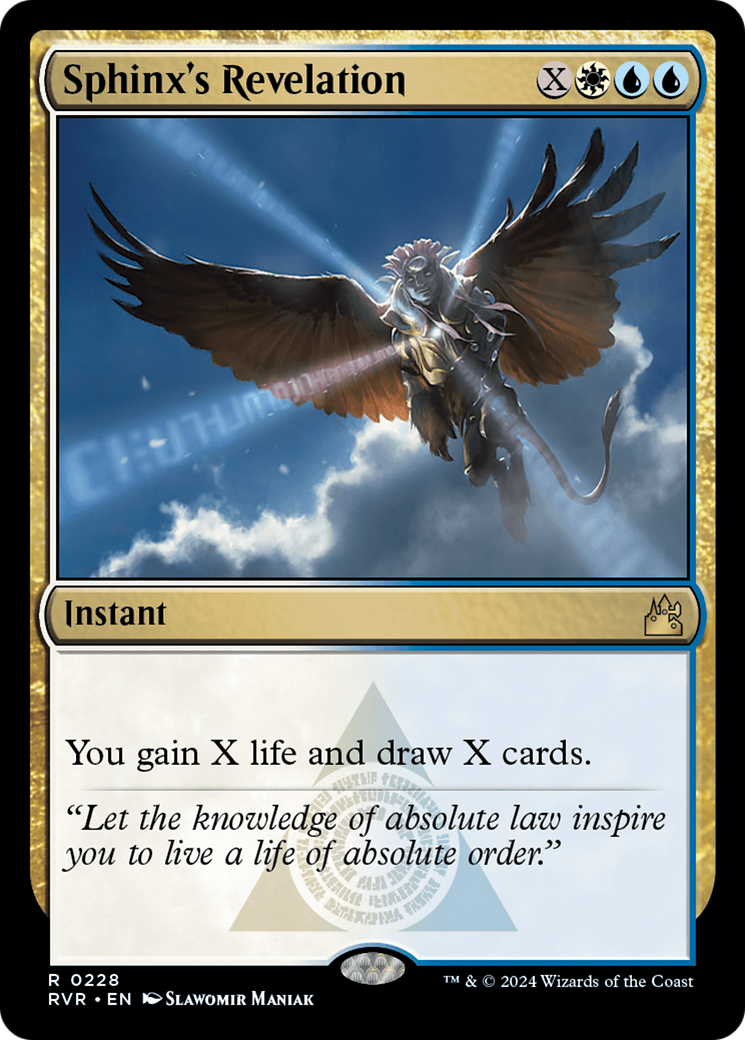 Image of Sphinx's Revelation (RVR-228) - Ravnica Remastered