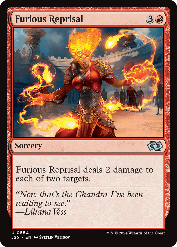 Image of Furious Reprisal (J25-554) - Foundations Jumpstart
