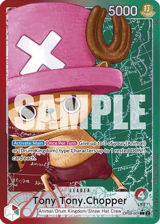 Image of Tony Tony.Chopper (001) (Parallel) (OP08-001) - Two Legends Foil
