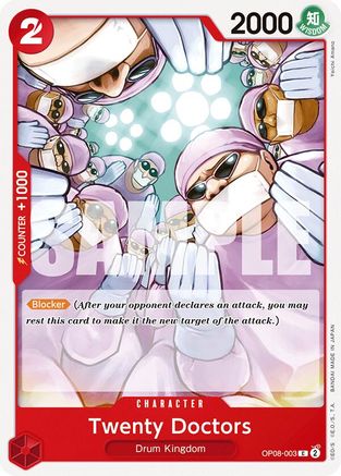 Image of Twenty Doctors (OP08-003) - Two Legends
