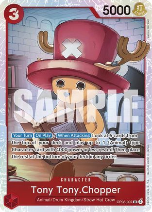 Image of Tony Tony.Chopper (007) (OP08-007) - Two Legends Foil