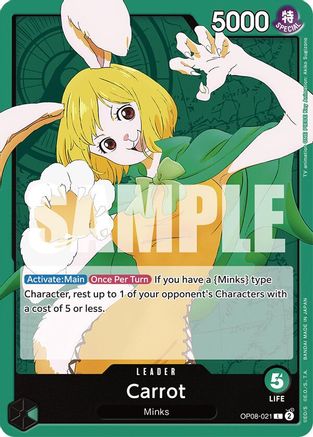 Image of Carrot (021) (OP08-021) - Two Legends