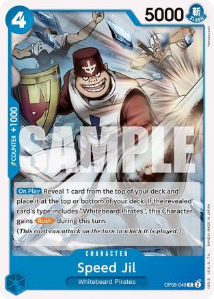 Image of Speed Jil (OP08-049) - Two Legends