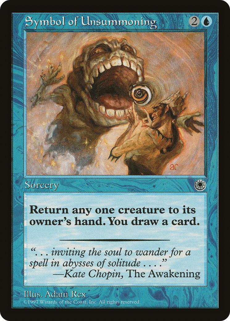 Image of Symbol of Unsummoning (POR-) - Portal