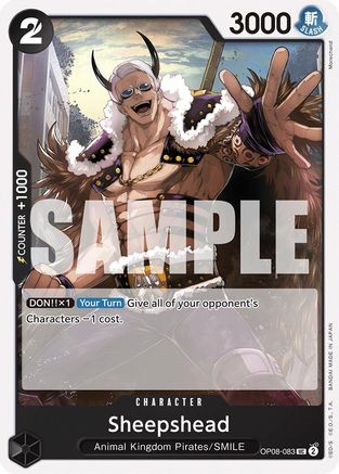 Image of Sheepshead (OP08-083) - Two Legends