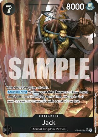 Image of Jack (Parallel) (OP08-084) - Two Legends Foil
