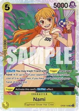 Image of Nami (OP08-106) - Two Legends Foil