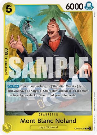 Image of Mont Blanc Noland (OP08-109) - Two Legends Foil