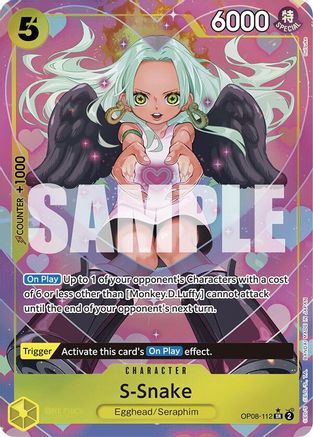 Image of S-Snake (Parallel) (OP08-112) - Two Legends Foil