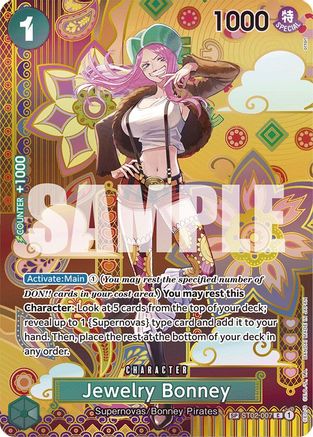 Image of Jewelry Bonney (SP) (ST02-007) - Two Legends Foil