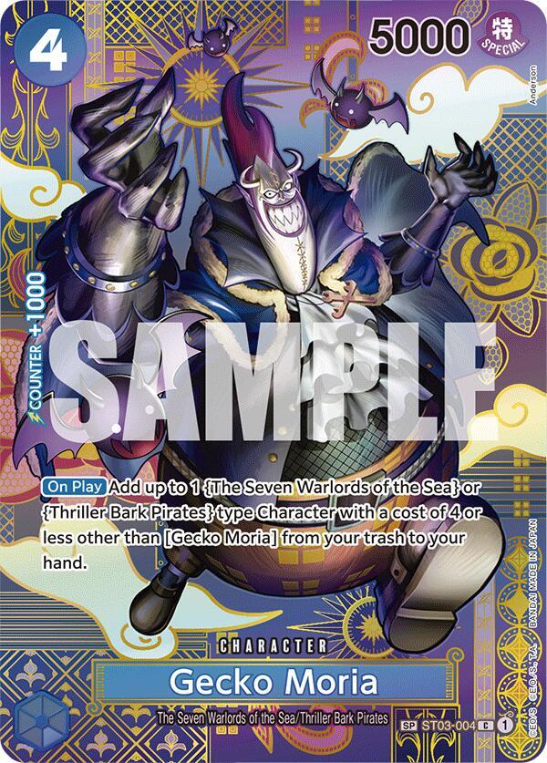 Gecko Moria (SP) - Two Legends (OP08)