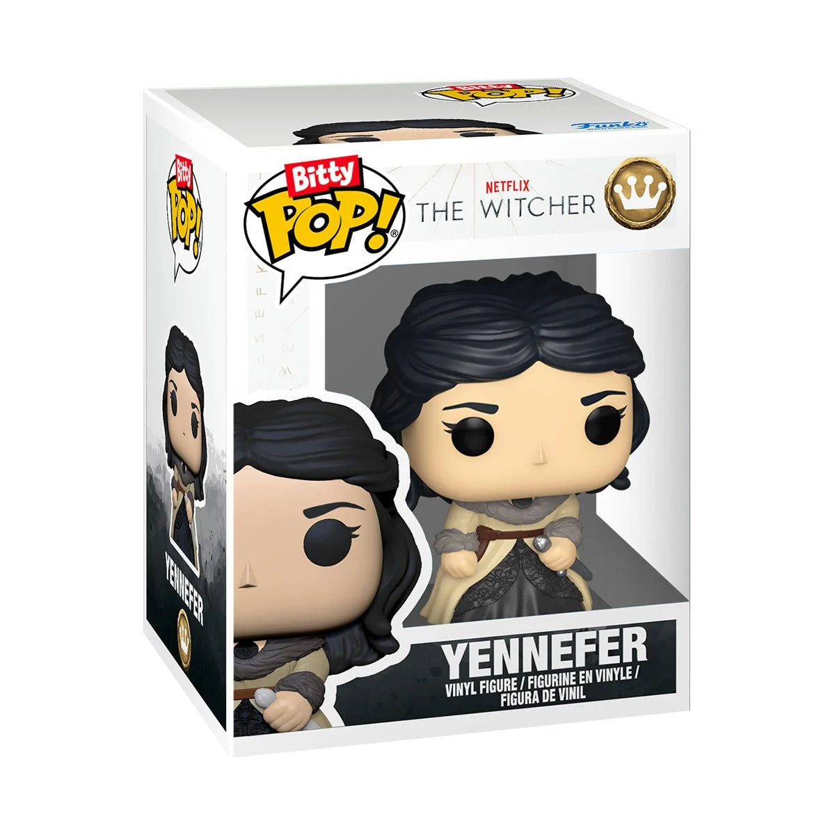 Image of Netflix The Witcher Geralt Funko Bitty Pop! Mini-Figure 4-Pack