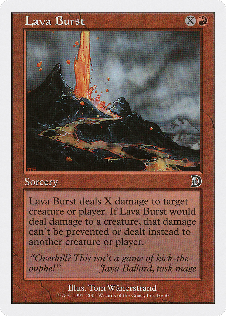 Image of Lava Burst (DKM-016) - Deckmasters