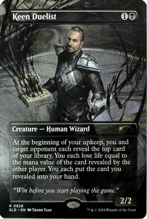 Image of Keen Duelist (SLD-828) - Secret Lair Drop Series