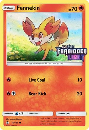 Image of Fennekin (Toys R' Us Promo) 015/131  - Holofoil SM Promos - Promo