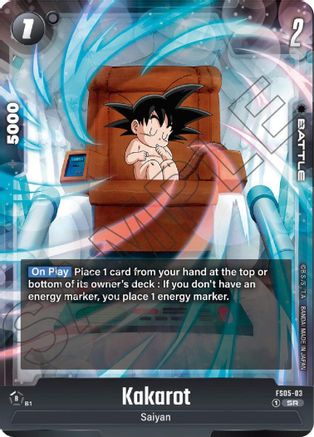 Image of Kakarot (FS05-03) - Starter Deck 5 Bardock Holofoil