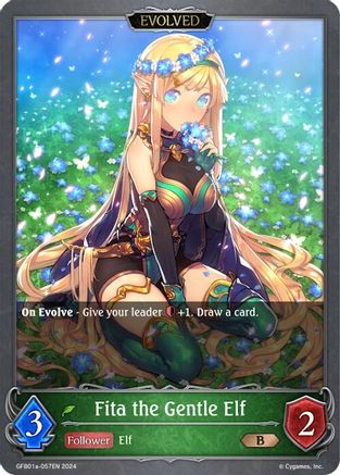 Image of Fita the Gentle Elf (Evolved) (GFB01a-057EN) - GFB01 Guide to Glory