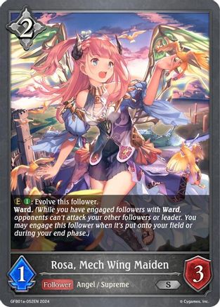 Image of Rosa, Mech Wing Maiden (GFB01a-052EN) (GFB01a-052EN) - GFB01 Guide to Glory