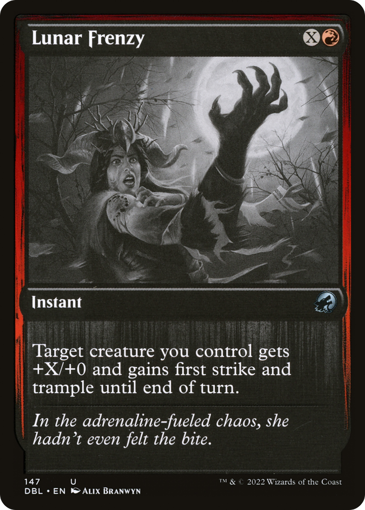 Image of Lunar Frenzy (DBL-147) - Innistrad: Double Feature