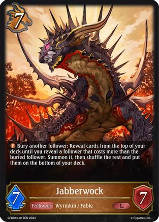 Image of Jabberwock (GFB01b-013EN) - GFB01 Guide to Glory