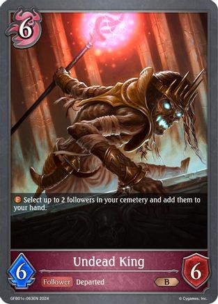 Image of Undead King (GFB01c-063EN) - GFB01 Guide to Glory