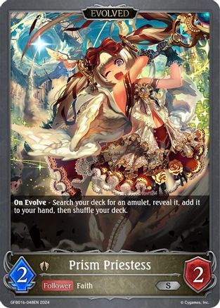 Image of Prism Priestess (Evolved) (GFB01b-048EN) (GFB01b-048EN) - GFB01 Guide to Glory