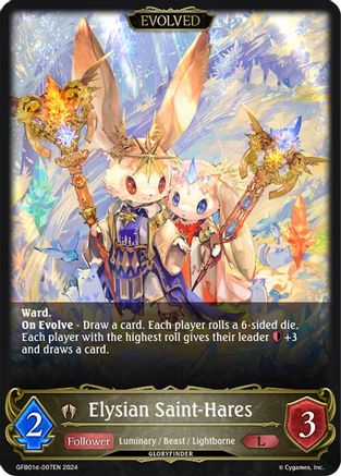 Image of Elysian Saint-Hares (Evolved) (GFB01d-007EN) - GFB01 Guide to Glory