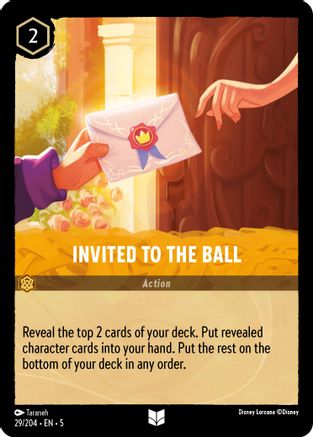 Image of Invited to the Ball (29/204) - Shimmering Skies Cold Foil