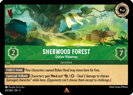 Image of Sherwood Forest - Outlaw Hideaway (101/204) - Shimmering Skies