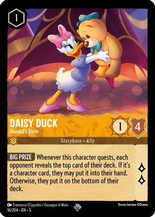 Image of Daisy Duck - Donald's Date (16/204) - Shimmering Skies