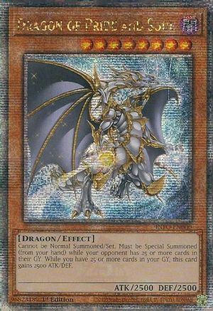 Image of Dragon of Pride and Soul (Quarter Century Secret Rare) (INFO-EN000) - The Infinite Forbidden 1st Edition