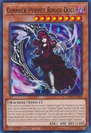 Image of Gimmick Puppet Rouge Doll (INFO-EN008) - The Infinite Forbidden 1st Edition