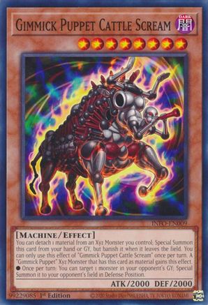 Image of Gimmick Puppet Cattle Scream (INFO-EN009) - The Infinite Forbidden 1st Edition