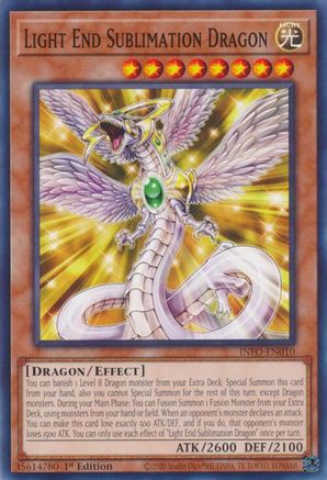 Image of Light End Sublimation Dragon (INFO-EN010) - The Infinite Forbidden 1st Edition