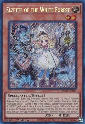 Image of Elzette of the White Forest (INFO-EN014) - The Infinite Forbidden 1st Edition