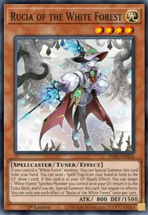 Image of Rucia of the White Forest (INFO-EN016) - The Infinite Forbidden 1st Edition
