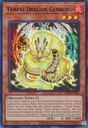 Image of Tenpai Dragon Genroku (INFO-EN019) - The Infinite Forbidden 1st Edition