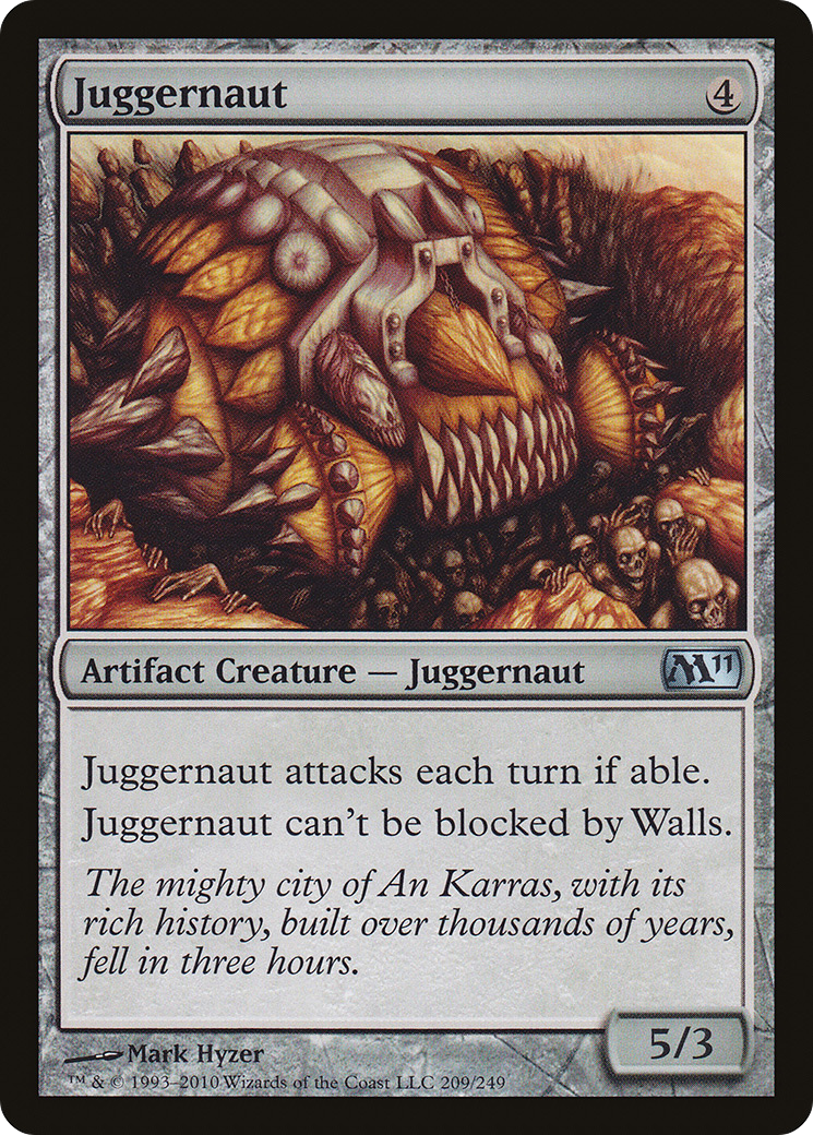 Image of Juggernaut (M11-209) - Magic 2011 Foil