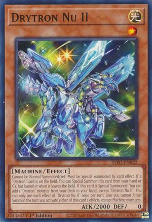 Image of Drytron Nu II (INFO-EN022) - The Infinite Forbidden 1st Edition
