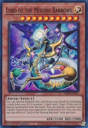 Image of Lord of the Missing Barrows (INFO-EN023) - The Infinite Forbidden 1st Edition