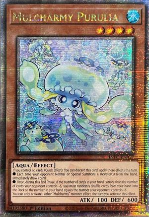 Image of Mulcharmy Purulia (Quarter Century Secret Rare) (INFO-EN027) - The Infinite Forbidden 1st Edition